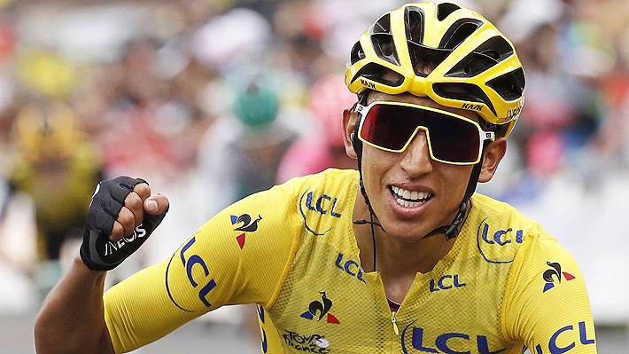 Historia en el ciclismo: Egan Bernal es virtual campeón del Tour de Francia, el primer sudamericano en lograrlo