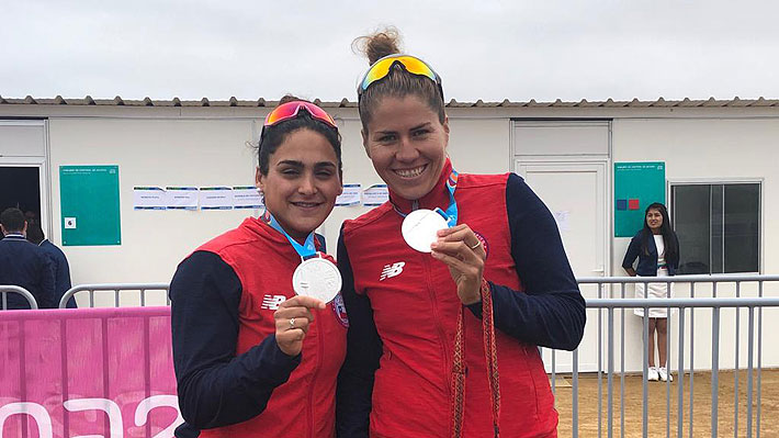 Las chilenas que brillaron en el canotaje e hicieron historia al conseguir una inesperada medalla en los Panamericanos