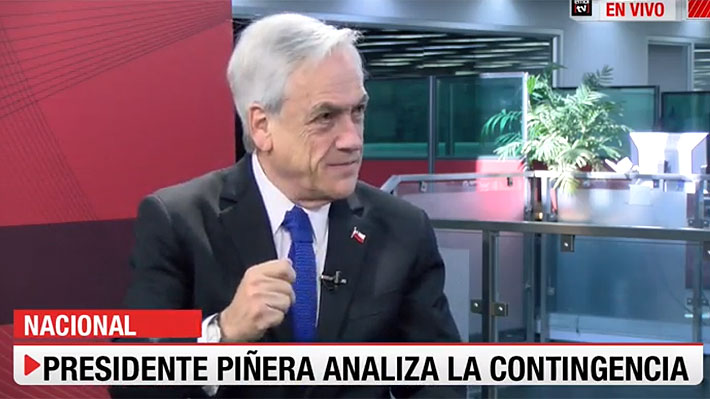 Presidente y economía de Chile: "El segundo semestre va a ser mucho mejor, cóbrenme la palabra"