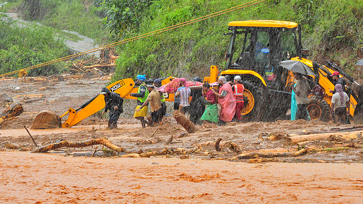 Monzón en la India deja al menos 244 muertos: Autoridades temen nuevas inundaciones