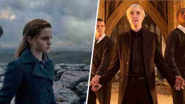 Emma Watson y Tom Felton se reúnen a 18 años del estreno de "Harry Potter" y comparten foto del momento