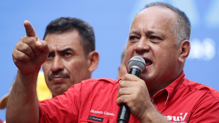 Diosdado Cabello a EE.UU.: "Si quisieran hablar y negociar con alguien, tienen que hacerlo con Nicolás Maduro"