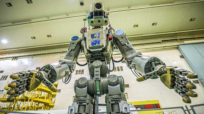 Rusia envía al espacio su primer robot humanoide: Estará 10 días en la Estación Espacial Internacional
