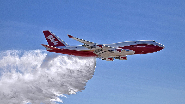 Avión SuperTanker llegará este viernes a Bolivia para combatir los devastadores incendios
