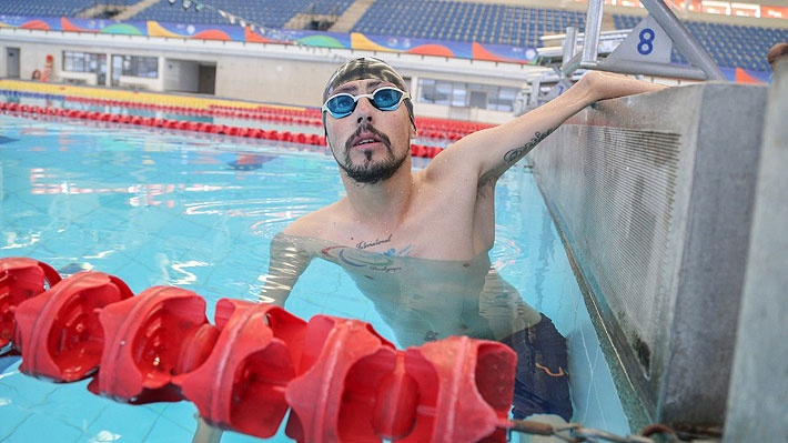 Alberto Abarza, quien brilló en los Parapanamericanos, ganó medalla de plata en el Mundial de Paranatación