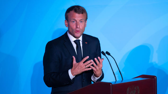 Macron anuncia reuniones por separado con presidentes de Estados Unidos e Irán