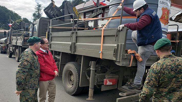 Agua en Puerto Octay sale "con coliformes totales" y red estaría operativa a fin de mes