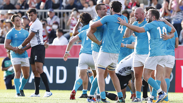Video: Las mejores jugadas del histórico triunfo de Uruguay sobre Fiji en el Mundial de Rugby