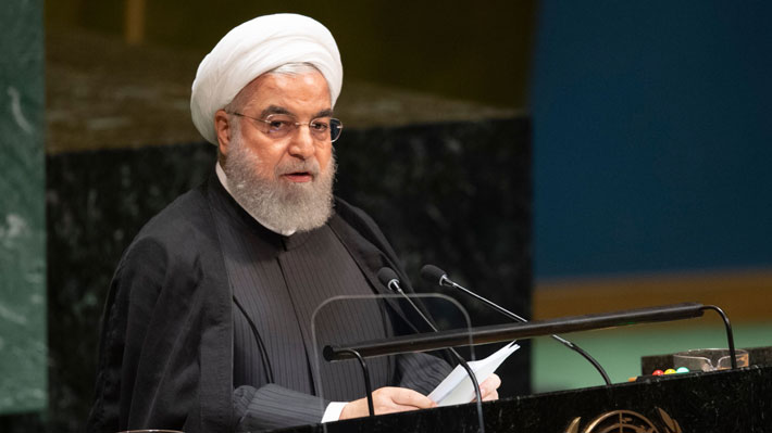 Presidente de Irán se cierra a negociar con Estados Unidos si es que Washington no depone las sanciones