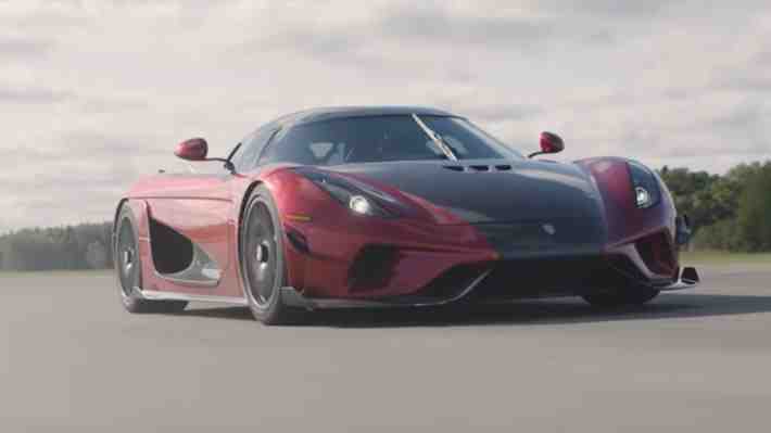 De 0 a 400 a 0 km/h: Koenigsegg bate su propio récord de velocidad con un modelo híbrido