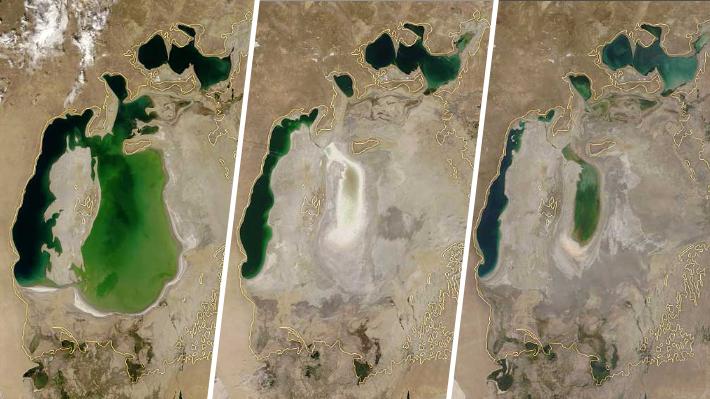 La historia del desaparecido mar de Aral, uno de los peores desastres ambientales del mundo