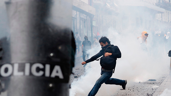 Presidente de Ecuador decreta estado de emergencia en el país ante protestas por alza de combustibles