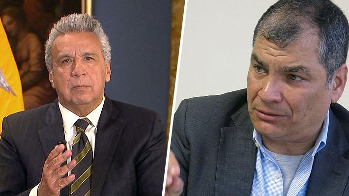 Rafael Correa critica a Lenín Moreno por medidas económicas: "Le quedó inmenso el traje de presidente"