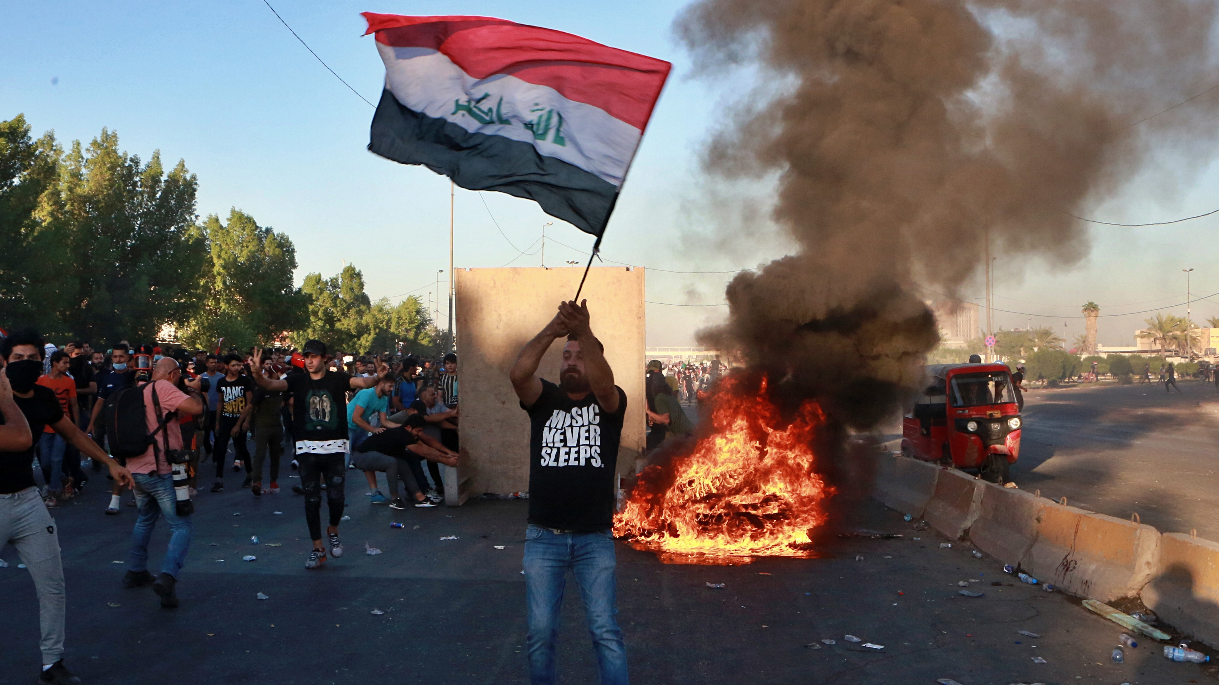 Ejército de Irak reconoce que sus efectivos hicieron "uso excesivo" de la fuerza en manifestaciones