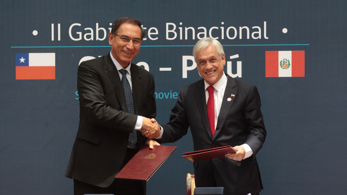 Piñera viaja a Perú para participar en encuentro con Vizcarra y gabinete binacional en medio de crisis política