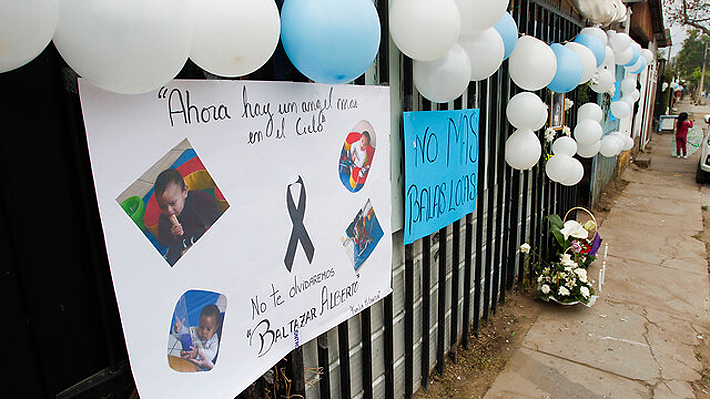 Padres de bebé baleado en La Pintana: "Sólo pedimos que Baltazar sea el último niño que muera así"
