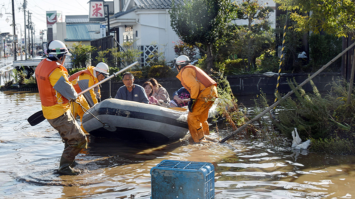 Japón eleva a 35 el número de muertos y a 11 el de desaparecidos tras paso del tifón Hagibis