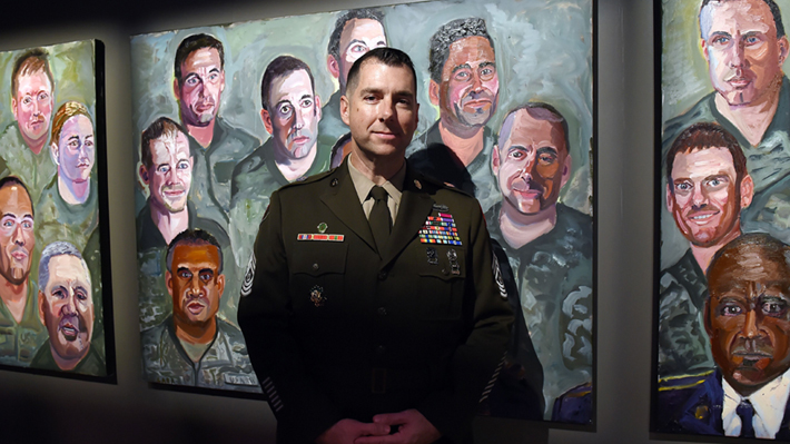 Galería: Así es la exposición de obras pintadas por George W. Bush para honrar a veteranos de guerra