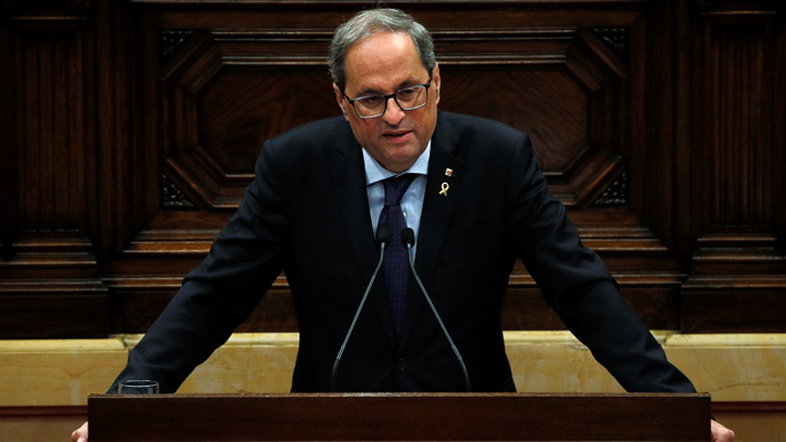 Presidente de Cataluña propone una nueva consulta independentista en medio de tensiones