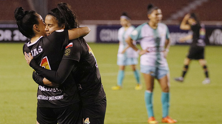 Santiago Morning obtuvo su primer triunfo en la Libertadores femenina con maciza goleada