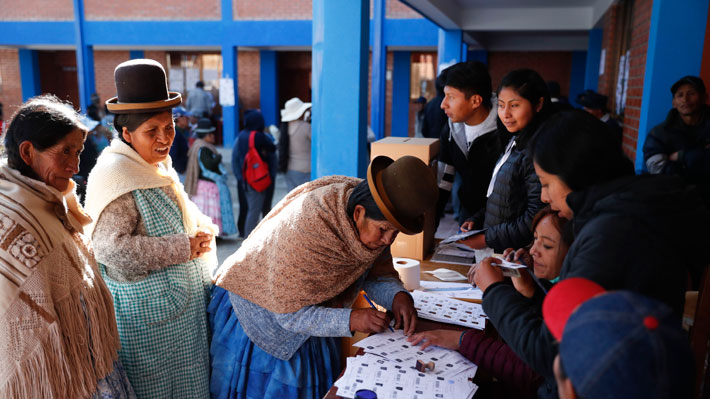 Comienzan elecciones en Bolivia para elegir Presidente y renovar su Parlamento