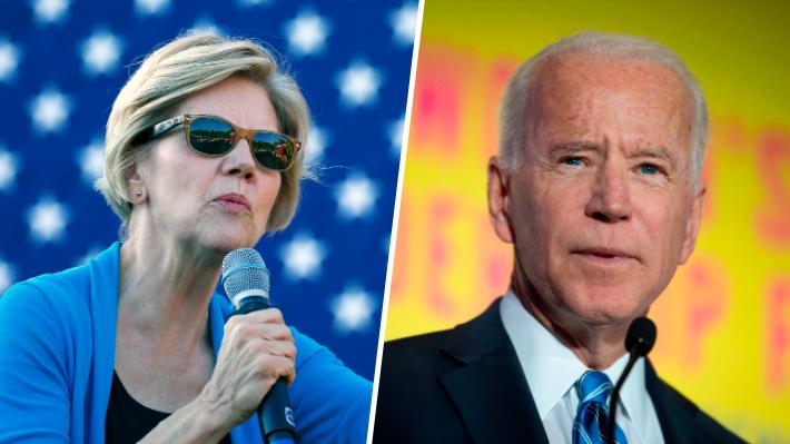 Elizabeth Warren y Joe Biden encabezan sondeos para la primaria demócrata hacia las elecciones del 2020