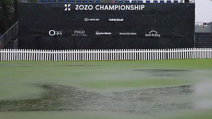 Niemann muestra la fuerte lluvia que ha generado inundaciones en Japón y por la que no pudo competir este jueves