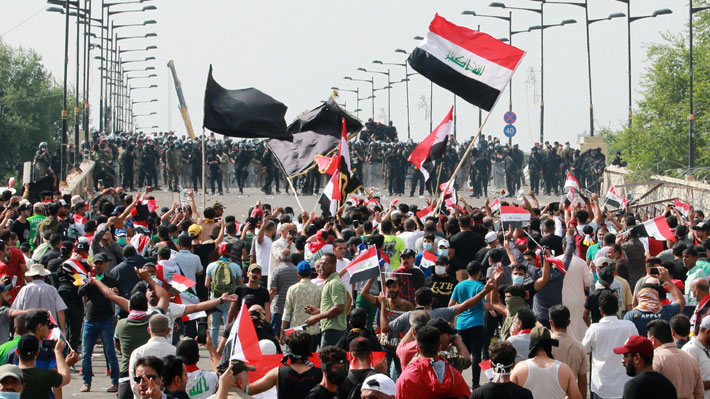 Al menos 24 fallecidos dejan protestas en Irak por la búsqueda de mejores servicios