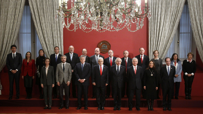 Once independientes, seis RN, cinco UDI y dos Evópoli: Así se compone actualmente el gabinete de Piñera