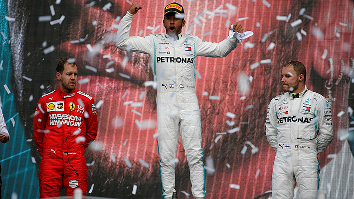 Fórmula Uno: Hamilton ganó el GP de México, pero deberá esperar para festejar su sexto Mundial