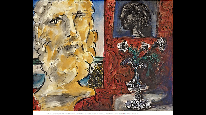 Casa de subastas pondrá a la venta en Nueva York "una de las acuarelas más exquisitas" de Pablo Picasso