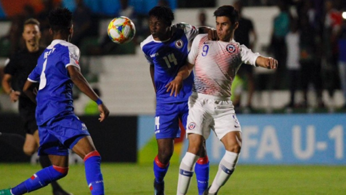 La "Roja" venció a Haití en el Mundial Sub 17 y con un empate ante Corea del Sur clasificará