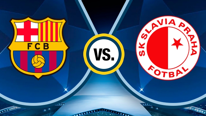 ¡En vivo! Barcelona realizó sus tres cambios y Vidal sigue en cancha... Se mantiene el empate con Slavia Praga