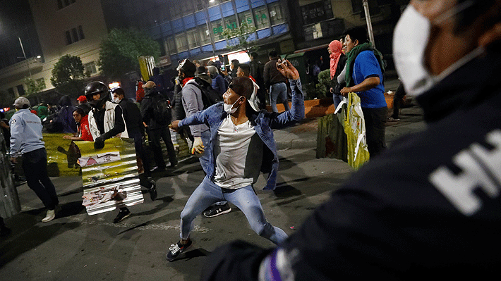 Se registran enfrentamientos en La Paz entre afines y contrarios a Evo Morales