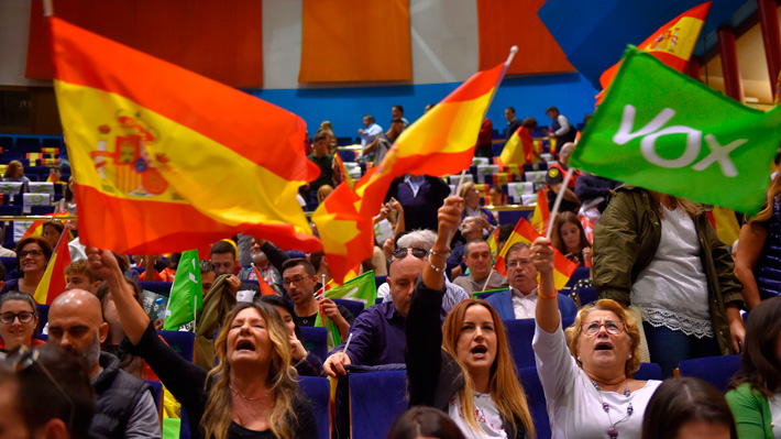 Elecciones en España: Ascenso de Vox en las encuestas preocupa al resto de los partidos a días de los comicios