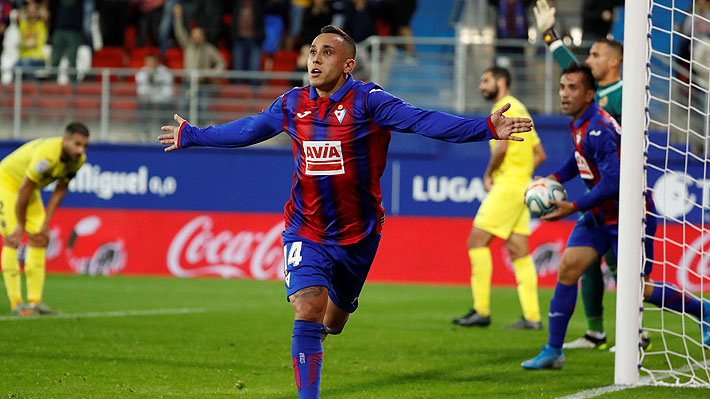 "Ha participado en el 66% de los goles del Eibar": En España alucinan con Orellana y le dedican una extensa columna