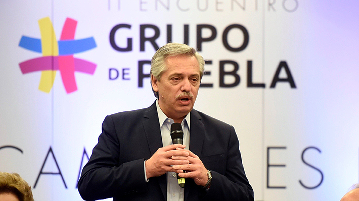 Alberto Fernández llama a Piñera a que "haga un esfuerzo mayor" para superar la crisis: "Espero que Chile recupere la paz"