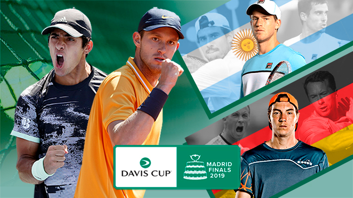 Hay ganadores de Grand Slam y algunos top 10: Radiografía a los tenistas de Argentina y Alemania, los rivales de Chile en Copa Davis