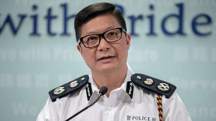 China nombra a un nuevo jefe de la Policía de Hong Kong ante el recrudecimiento de las protestas