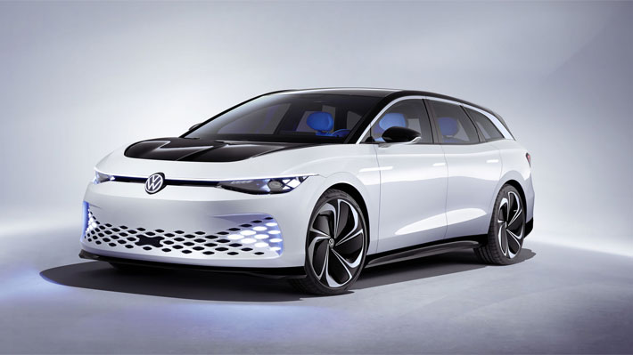 Volkswagen presenta su séptimo prototipo eléctrico ID: El Space Vizzion