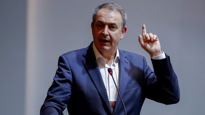 Rodríguez Zapatero analiza crisis en Sudamérica y cree que es "razonable" un proceso Constituyente en Chile