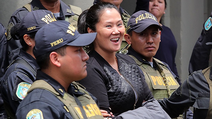 Tribunal Constitucional de Perú anula la prisión preventiva de Keiko Fujimori