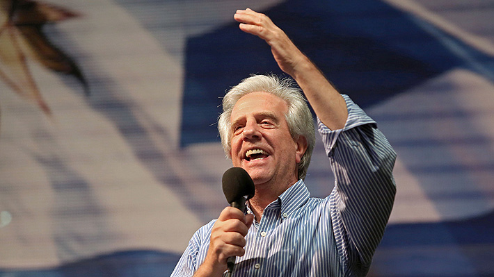 Tabaré Vázquez gana comicios presidenciales de Uruguay con más del 53% de los votos