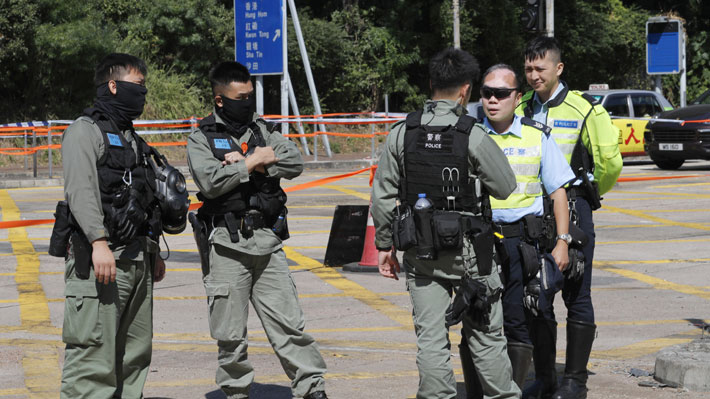 Policía de Hong Kong pone fin al asedio a la Universidad Politécnica