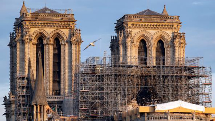 Obras para garantizar estabilidad de Notre Dame costarán más de US$ 93 millones