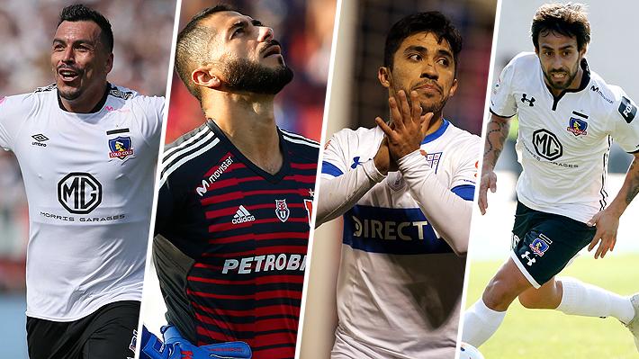 Las figuras del fútbol chileno que finalizaron contrato y que tienen su futuro en el aire