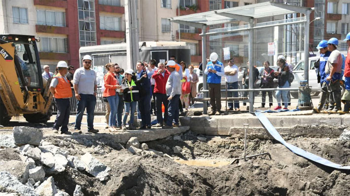 Corte de agua que afecta a Concepción, Hualpén y Talcahuano se prolongará hasta las 6:00 horas de mañana