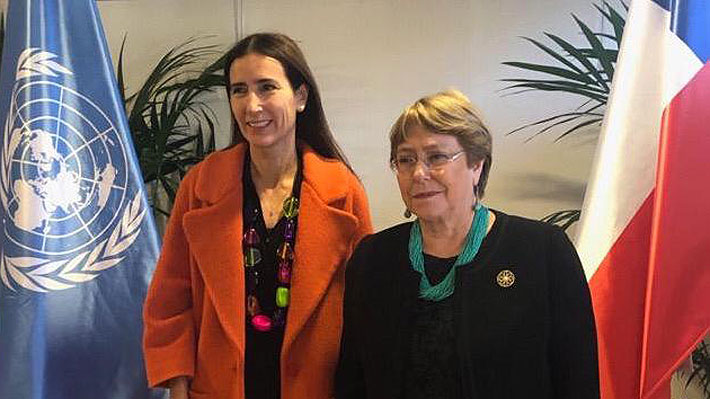 Ministra Schmidt y Bachelet se reúnen en la COP25 para abordar temas de cambio climático y DD.HH.