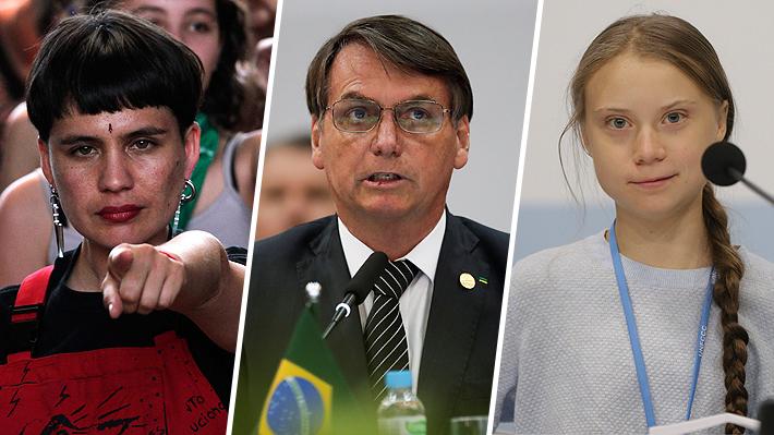 Entre LasTesis, Bolsonaro y Greta Thunberg: Eligen a los protagonistas del año 2019