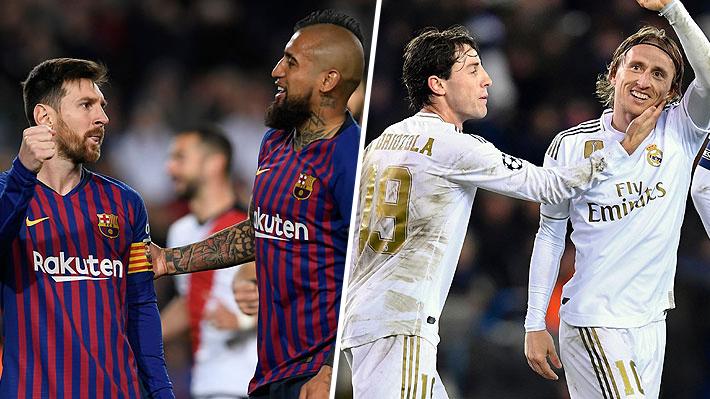 Hoy hay partidazo entre Barcelona y Real Madrid: Revisa las posibles formaciones, el horario y lo que se juegan